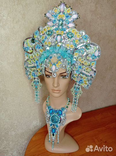 Кокошник + колье 