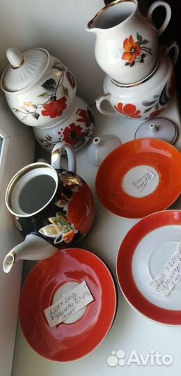 Добавила предметы сервизов СССР