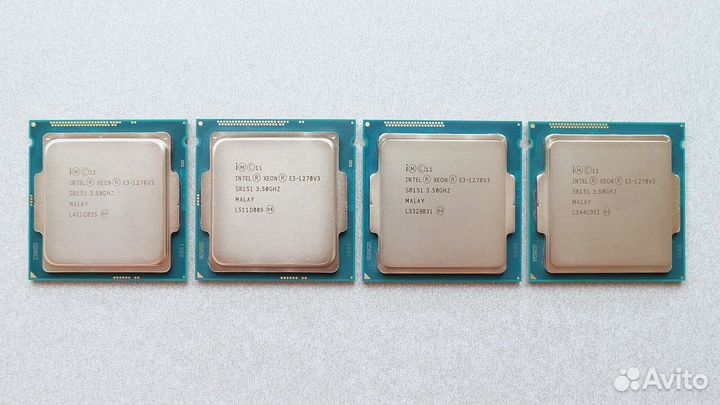 Intel Xeon e3 1270v3 (без видео) i7 4770