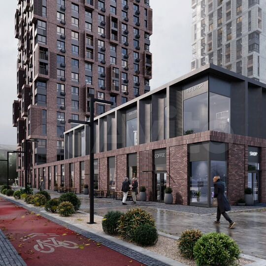 2-к. квартира, 55,8 м², 6/24 эт.