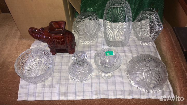Хрустальная посуда СССР