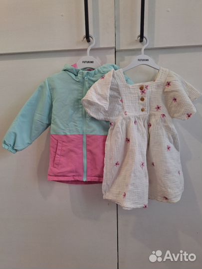 Вещи на девочку 86 92