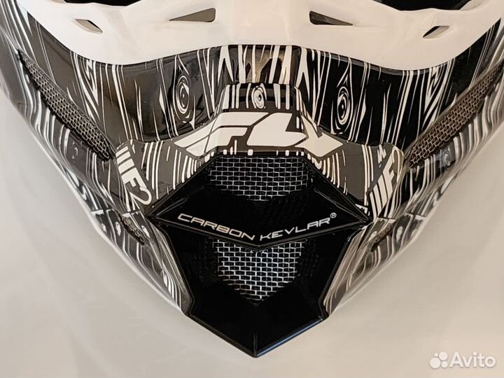 Шлем кроссовый fly racing