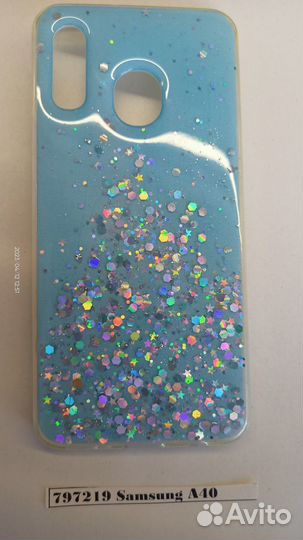 Силиконовый чехол Samsung Galaxy A40 797219