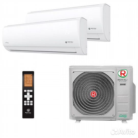 Мульти сплит-система royal clima 2RMN-14HN/OUT+ RC