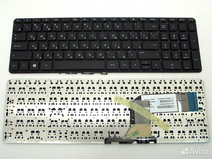 Клавиатура Pavilion 15-p078er