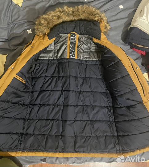 Парка зимняя мужская