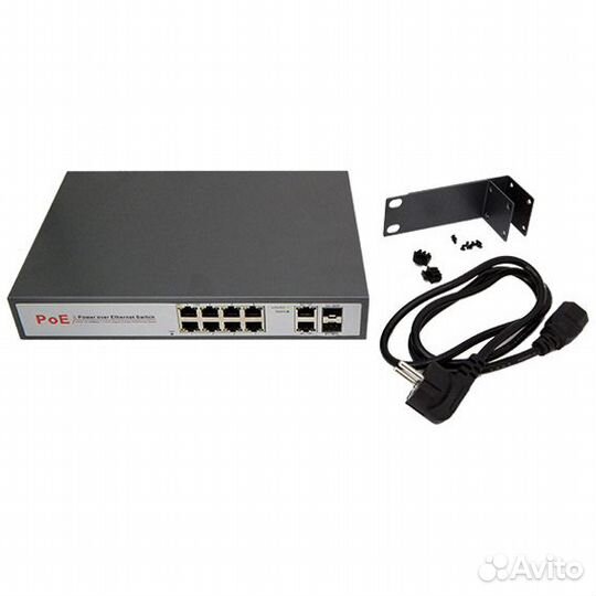 ComOnyX CO-SWP8Fv2 коммутатор poe