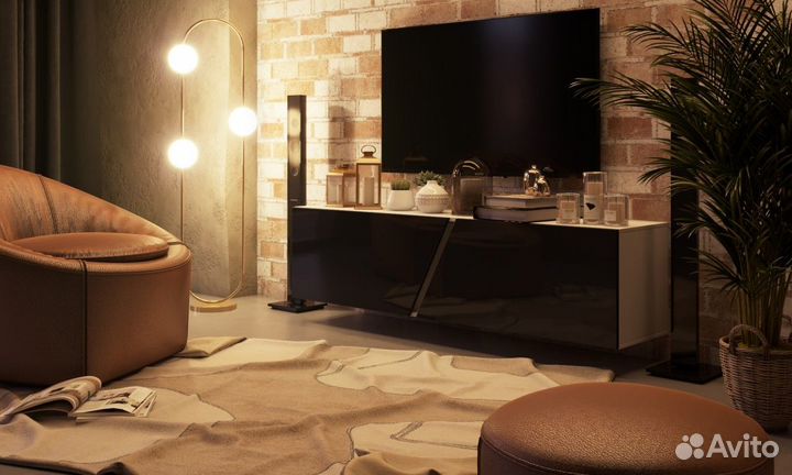 Подвесная тумба под тв