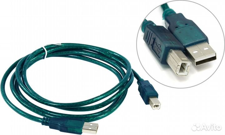 Кабель Usb 2.0 Am-bm (для принтера, сканера, мфу)