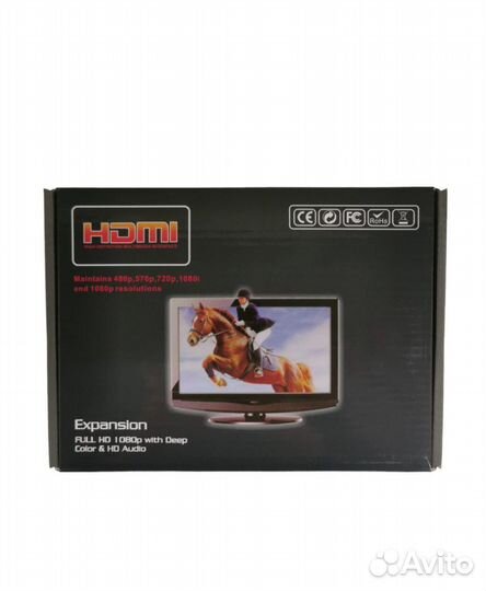 Активный удлинитель hdmi по витой паре до 60м