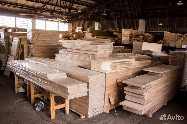 Щит мебельный береза