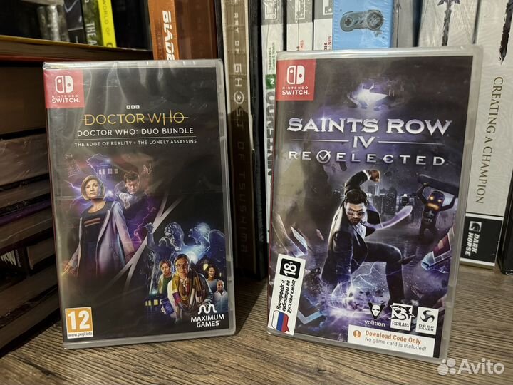Игра для nintendo switch Doctor Who (Доктор кто)