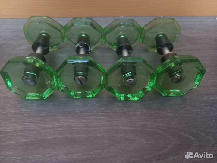 Дверные ручки стеклянные СССР