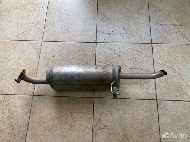 Глушитель задняя банка Hyundai Solaris 1