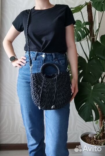 Сумка плетёная Crossbody Bags