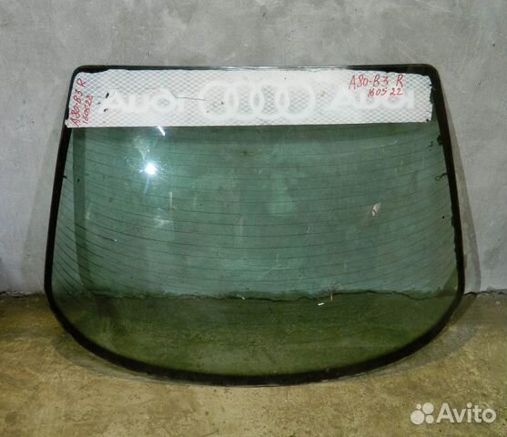 Стекло заднее Audi 80 B3