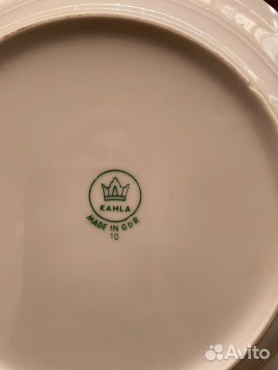 Тарелки глубокие kahla GDR