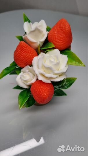 Подарки. Мыло ручной работы. Цветы из мыла