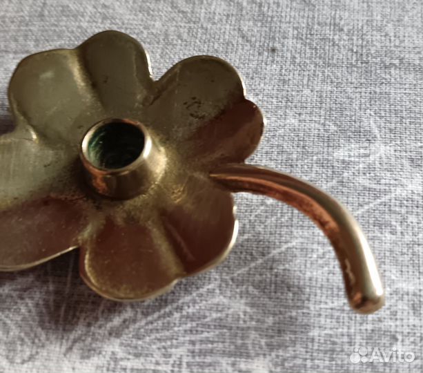 Подсвечник Лист клевера