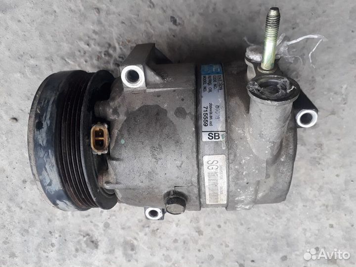 Компрессор кондиционера Шевроле Авео Т250, Т255