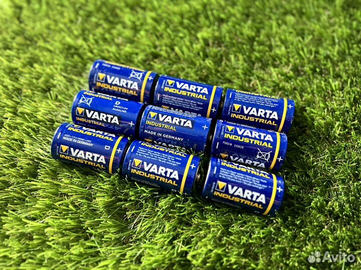 Батарейки Varta Alkaline LR20 4020 1.5v (9шт)