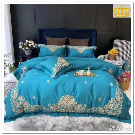 Постельное белье Roberto Cavalli Люкс Сатин Евро