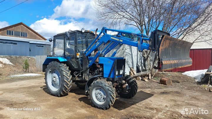 Отвал на кун мтз