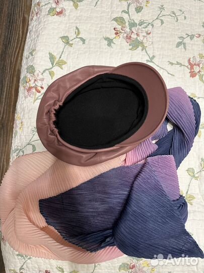 Кепка и шарф