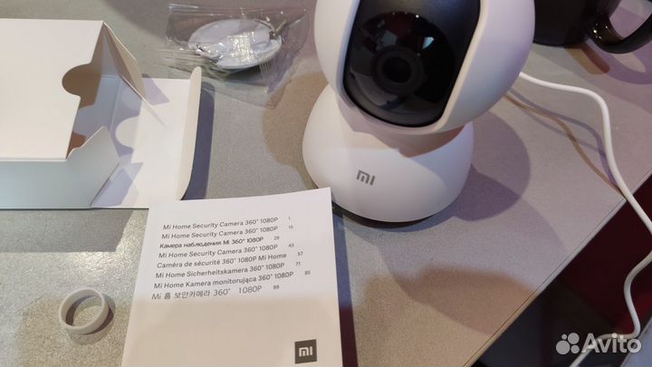 Камера Xiaomi 360 1080p с wi-fi, видеоняня, новая