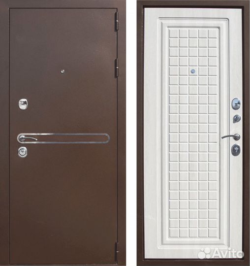 Дверь металлическая Тайгер Трио сотка Филадельфия