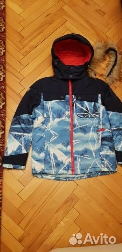 Детский зим/ компл. цв.т/синий-гол. р140/36 Шалуны