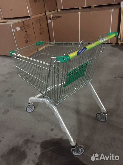 Тележка покупательская 125 л. shls