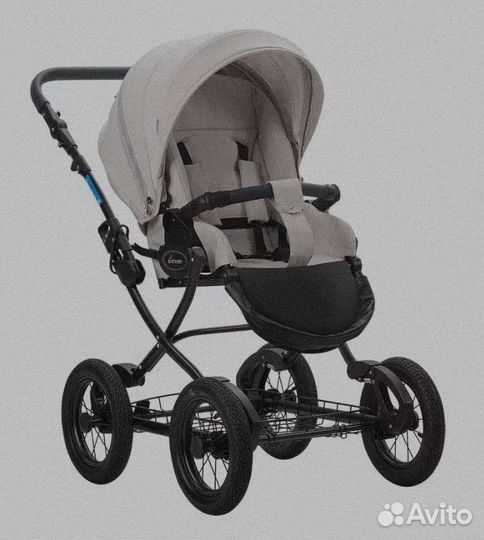 Детская коляска Aroteam Cocoline 18 бежевая (2в1)