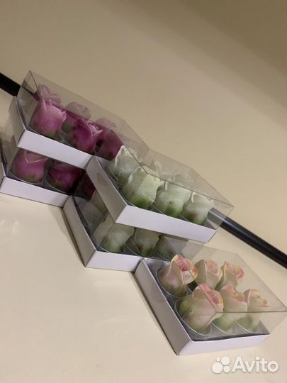 Свечи фигурные парафин роза (свечки)