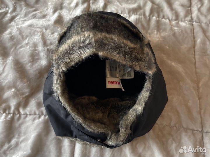 Шапка reima ilves 52 новая черная