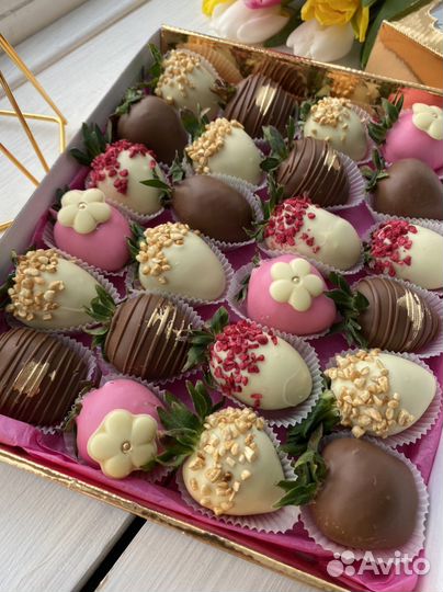 Клубника в бельгийском шоколаде