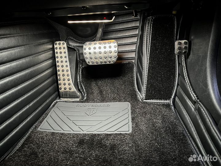 3Д коврики из экокожи Mercedes-Benz
