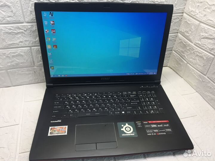 Отличный сочный ноутбук MSI GP72 2QE Leopard Prо