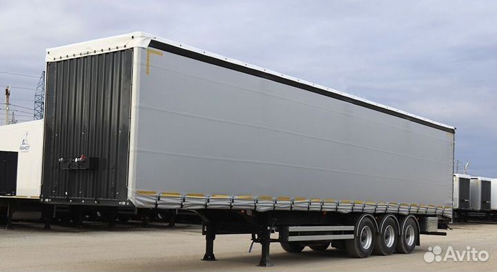 Полуприцеп шторно-бортовой Тонар T3-13 (9888), 2023