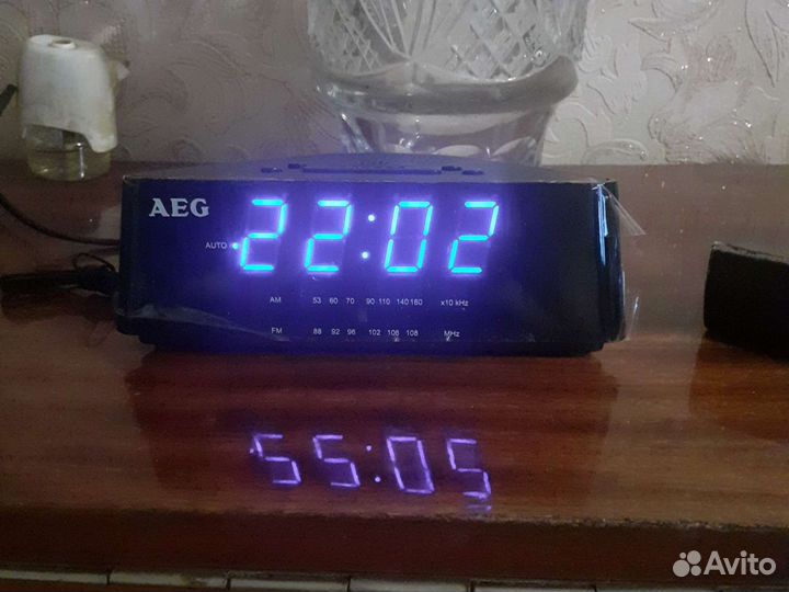 Часы будильник радио