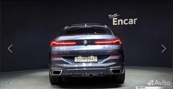 BMW X6 3.0 AT, 2019, 72 307 км