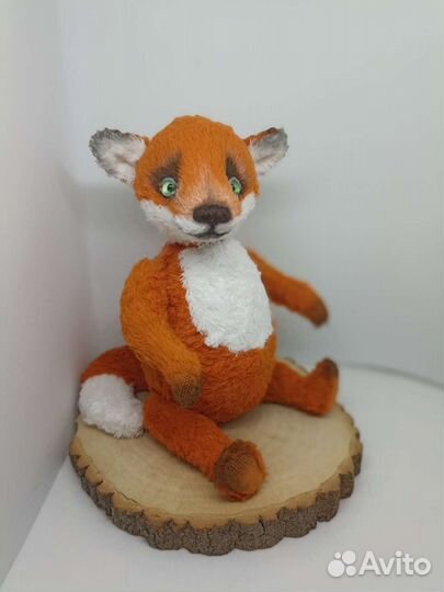 Лисёнок ручной работы
