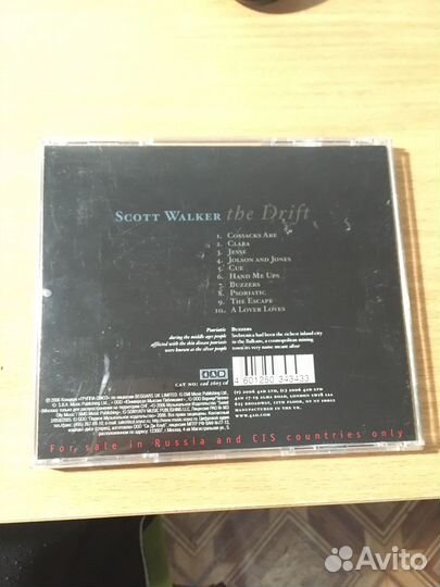 CD-Диск Current 93 и Scott Walker
