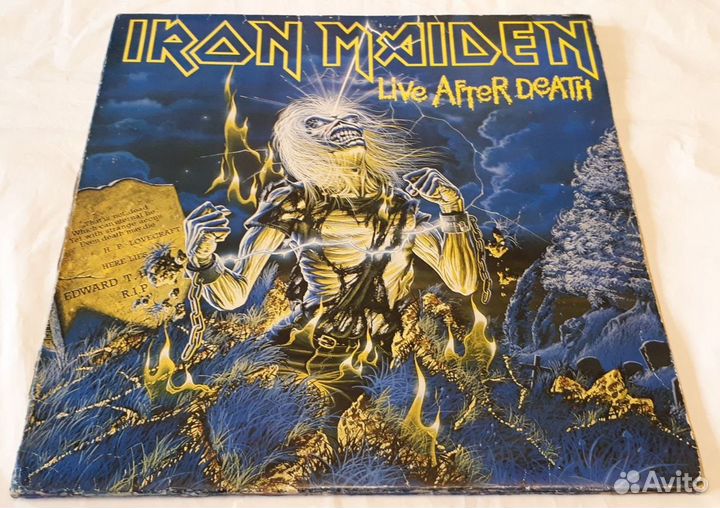 Iron Maiden - Live After Death 2LP 1985 EMI