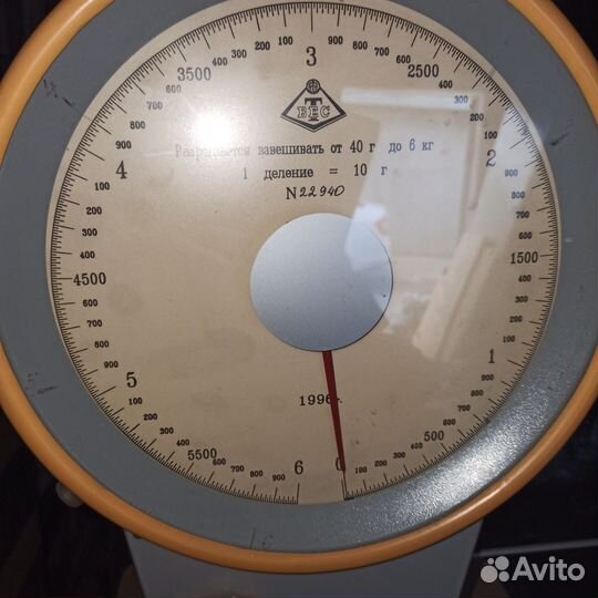 Весы механические настольные