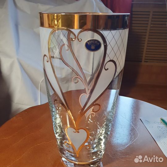 Вазы,богемия