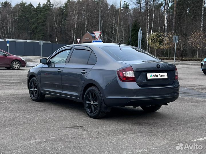 Skoda Rapid 1.6 МТ, 2016, 122 355 км