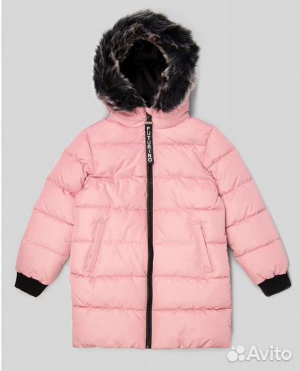 Новая зимняя парка для девочки р. 158, 164