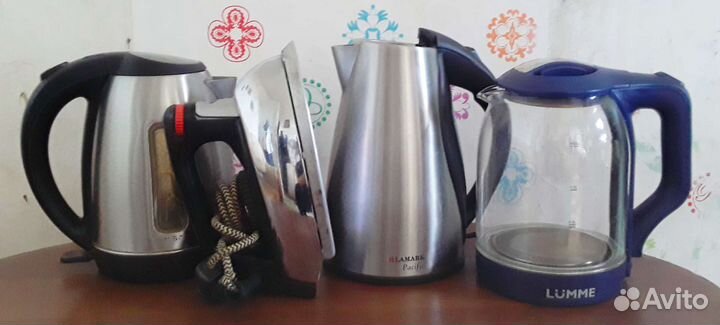 Утюг СССР и Три Электрочайника в Ремонт